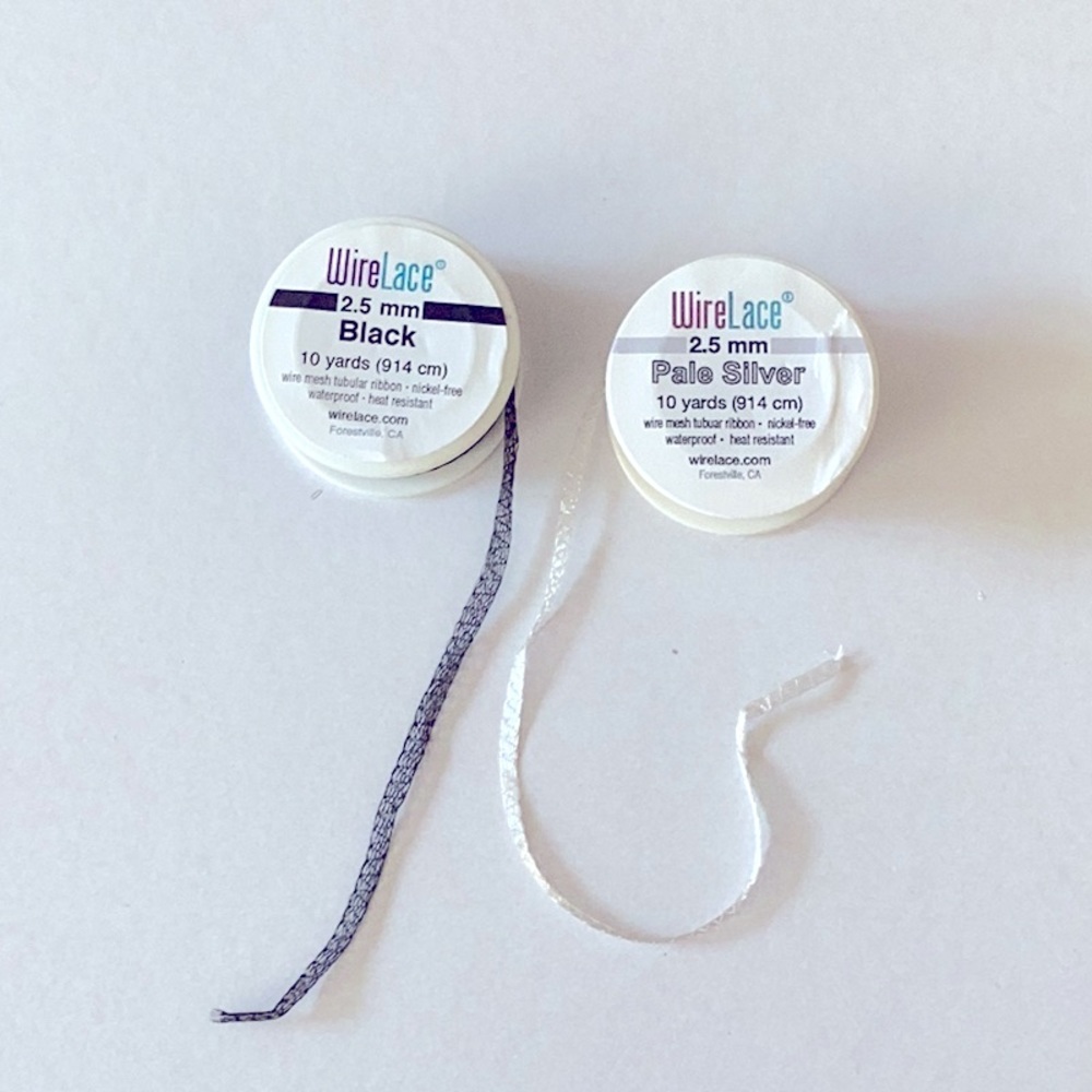 Jewelry Wire Mesh Tubular Ribbon - Wire Lace